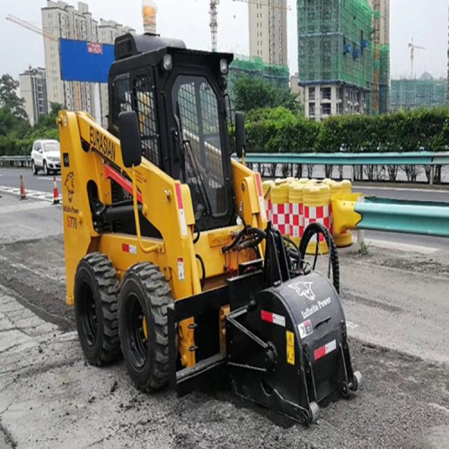 沥青铣刨器 水泥拉毛机 高铁拉毛车 高效滑移装载机机具