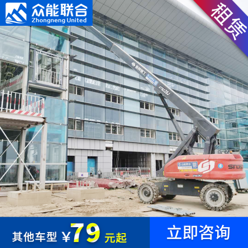 郑州升降机厂家 出租22米BT24RT柴动升降机 众能联合
