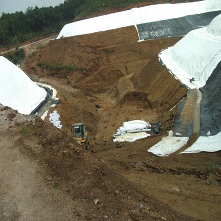 养猪场黑膜沼气池覆盖1.5mm沼液池HDPE土工膜