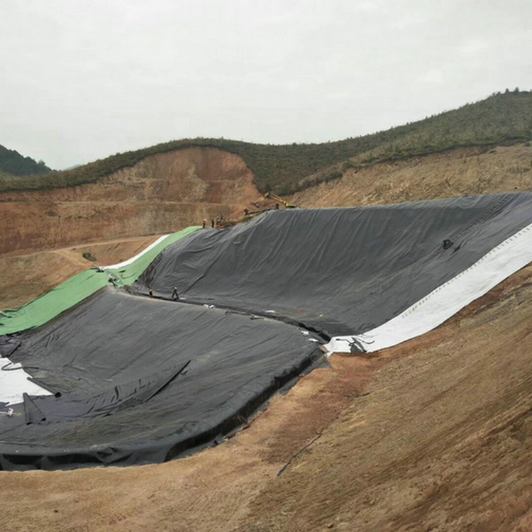 油田拦油土坝防渗1.5mm土工膜产品批发价