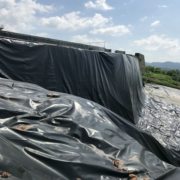 养殖场沼液池双色HDPE防渗膜 防渗防腐土工膜 人工湖土工膜价格|北京土工膜商家