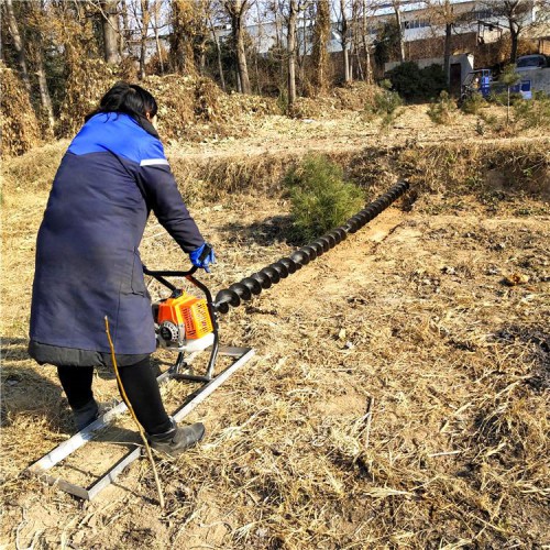 横向钻孔机管道过路顺利打眼