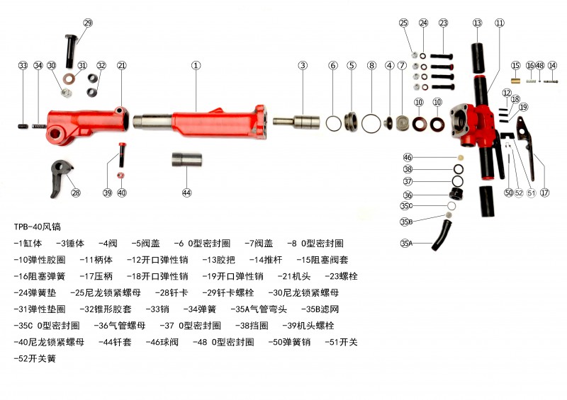 TPB-40分解图