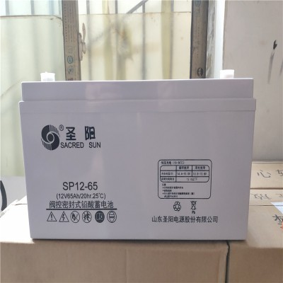 圣阳蓄电池12V65AH圣阳SP12-65EUPS电源电池