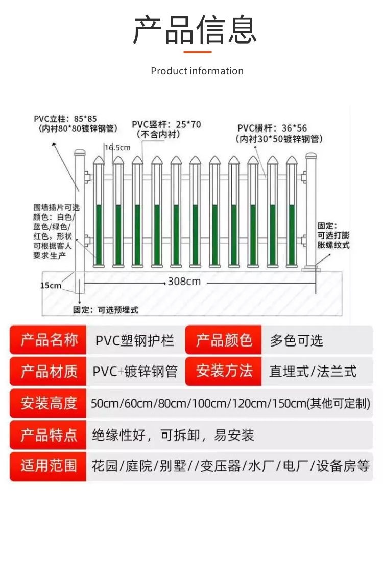 PVC塑钢护栏详情页5