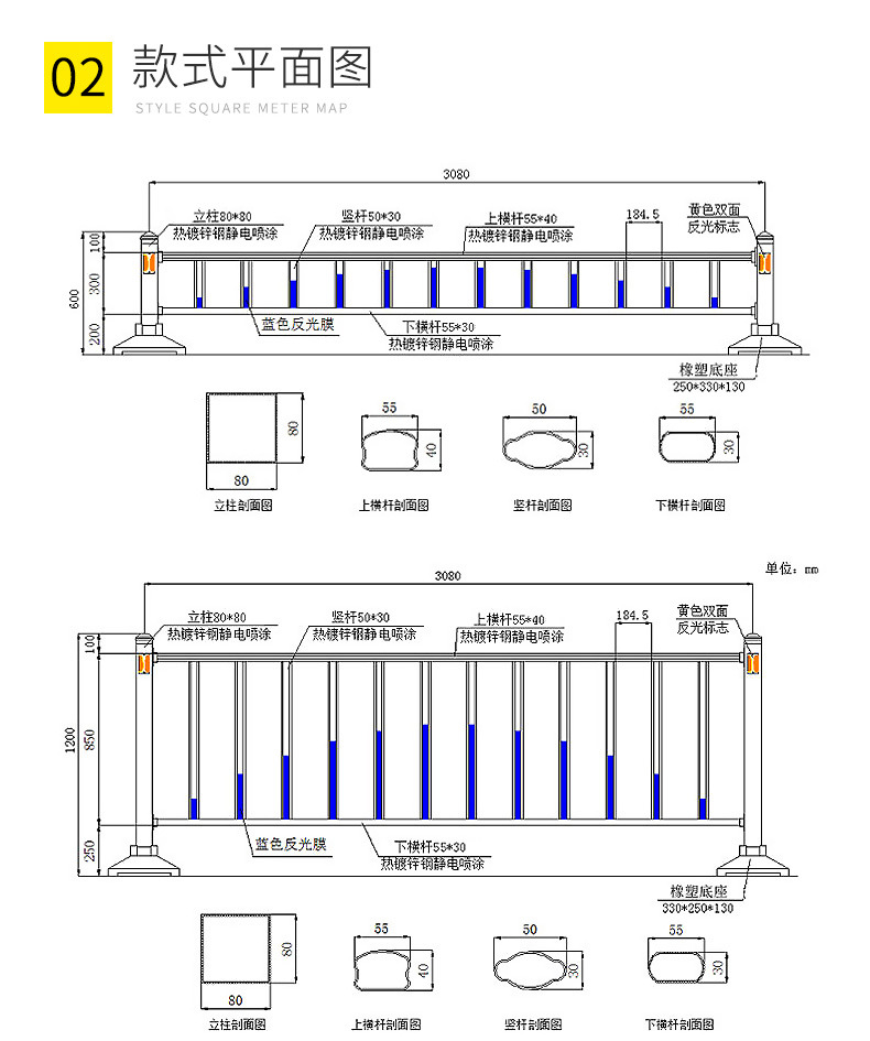 市政护栏详情页3