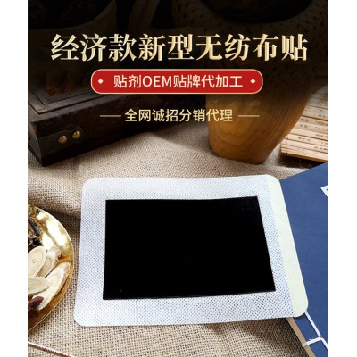 经济款新型无纺布贴 理疗贴oem贴牌定制代加工直供医院药店