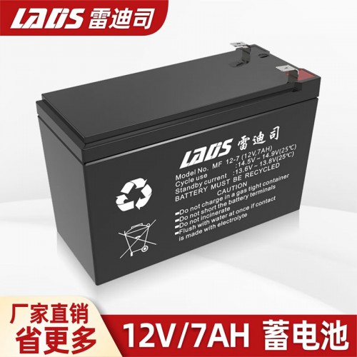 雷.迪斯蓄电池UPS电源专用12V/7AH