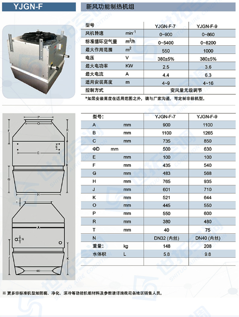 高大空间制暖单元机组_11