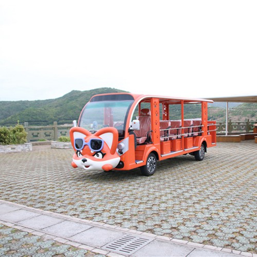 湖南17座电动旅游观光车厂家 景区游览车代步车多少钱一辆