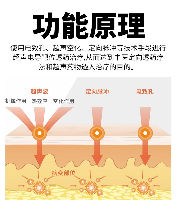 弘亿康中医定向透药治疗仪原理