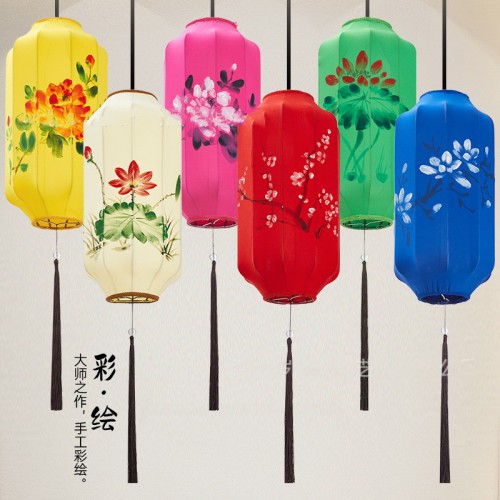 新中式手绘灯笼